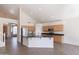 Kitchen with an island, stainless steel appliances, and wood cabinets at 16847 S 13Th Way, Phoenix, AZ 85048