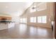 Spacious kitchen features an island, stainless steel appliances, and ample cabinet space at 16847 S 13Th Way, Phoenix, AZ 85048