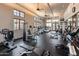 Fitness center featuring treadmills, weights, and other equipment at 27440 N Alma School Pkwy # 33-1, Scottsdale, AZ 85262