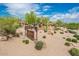Community sign for The Rocks, a luxury community at 27440 N Alma School Pkwy # 33-1, Scottsdale, AZ 85262