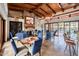 Relaxing community room with fireplace and pool view at 27440 N Alma School Pkwy # 33-1, Scottsdale, AZ 85262