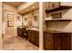 Elegant bathroom with double vanity and tile flooring at 27440 N Alma School Pkwy # 33-1, Scottsdale, AZ 85262