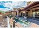 Relaxing backyard oasis with a sparkling pool and spa at 27440 N Alma School Pkwy # 33-1, Scottsdale, AZ 85262