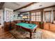 Game room with a pool table and comfortable seating at 27440 N Alma School Pkwy # 33-1, Scottsdale, AZ 85262