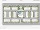 Aerial view of community layout showing building locations and pool at 19360 N 73Rd St # 1078, Scottsdale, AZ 85255