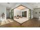 Sunlit interior courtyard with seating area, creating a relaxing outdoor space at 17197 W Thousand Oaks St, Surprise, AZ 85388