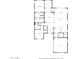 Open concept floor plan with 2 bedrooms, 2 baths, and a large living area at 17197 W Thousand Oaks St, Surprise, AZ 85388