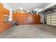 Large garage with ample storage cabinets and overhead racks at 4243 E Ashler Hills Dr, Cave Creek, AZ 85331