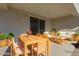 Patio furniture with seating and dining area, creating an outdoor oasis at 36063 W San Alvarez Ave, Maricopa, AZ 85138