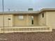 View of the front entrance of a ranch style home at 5522 E Colby St, Mesa, AZ 85205