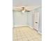 Bright living room with tile floors and a ceiling fan at 5522 E Colby St, Mesa, AZ 85205