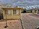 Backyard with gravel and a small building at 5522 E Colby St, Mesa, AZ 85205