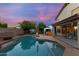 Relaxing pool area with built-in grill and gazebo at 3478 E Park Ave, Gilbert, AZ 85234