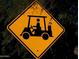 Golf cart permitted sign at 11544 W Javelina Ct, Surprise, AZ 85378