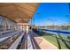 Covered bleachers offer comfortable seating for spectators at 7950 E Keats Ave # 130, Mesa, AZ 85209