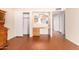 View down hallway showing kitchen and closet at 7950 E Keats Ave # 130, Mesa, AZ 85209