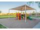 playground with shaded area and play equipment at 45680 W Barbara Ln, Maricopa, AZ 85139