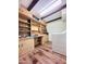 Laundry room with built-in shelving, washer, and dryer at 4936 E Coronado Rd, Phoenix, AZ 85008