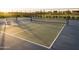 Two pickleball courts with surrounding fence at 35508 N Tin Ct, San Tan Valley, AZ 85144