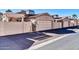 Row of attached garages, providing convenient parking at 18254 N 136Th Ave, Sun City West, AZ 85375