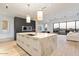 Modern kitchen with marble countertops and stainless steel appliances at 6921 N Joshua Tree Ct, Paradise Valley, AZ 85253