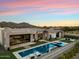 Luxury home with a private pool and mountain views at 6921 N Joshua Tree Ct, Paradise Valley, AZ 85253