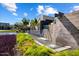 Modern water feature with cascading waterfalls at 6921 N Joshua Tree Ct, Paradise Valley, AZ 85253
