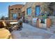 Elegant outdoor kitchen with stainless steel appliances at 5802 E Cholla Ln, Paradise Valley, AZ 85253