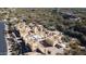 Aerial view of a house under construction in a desert environment at 10023 E Filaree Ln, Scottsdale, AZ 85262