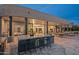 Spacious patio with comfortable seating and views of the interior at 10119 E Horizon Dr, Scottsdale, AZ 85262