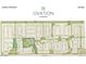 Aerial view of Ovation at Meridian community showing home lot locations and amenities at 1301 W Via De Olivos --, Queen Creek, AZ 85140