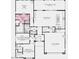 Open floor plan with primary suite, two bedrooms, and a two-car garage at 1301 W Via De Olivos --, Queen Creek, AZ 85140