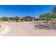 Exterior view of the community center with a large glass entrance at 1301 W Via De Olivos --, Queen Creek, AZ 85140
