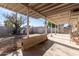 Large backyard with a covered patio at 3433 W Poinsettia Dr, Phoenix, AZ 85029