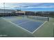 Well-lit community pickleball and basketball courts at 2594 E Bluff Spring Ave, Apache Junction, AZ 85119