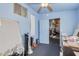 Long hallway with wood floors and Gathering photos at 2650 W Union Hills Dr # 184, Phoenix, AZ 85027