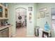 Kitchen with view into dining area, offering an open floor plan at 8500 E Southern Ave # 575, Mesa, AZ 85209