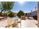 Relaxing patio area with seating, perfect for outdoor enjoyment at 8500 E Southern Ave # 575, Mesa, AZ 85209
