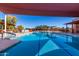 Large community pool with plenty of space for swimming and sunbathing at 8500 E Southern Ave # 575, Mesa, AZ 85209