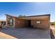 Manufactured home exterior with carport and decorative accents at 8500 E Southern Ave # 575, Mesa, AZ 85209