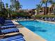 Relaxing pool area with lounge chairs at 3500 N Hayden Rd # 1903, Scottsdale, AZ 85251