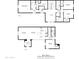 Two-story home floor plan; main floor has living room, kitchen, and bedroom. Upstairs includes loft and bedrooms at 2772 S Betty St, Gilbert, AZ 85295