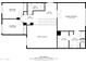 Second floor plan with dimensions included at 355 W Jersey Way, San Tan Valley, AZ 85143