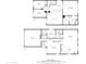 Two-story home floor plan with dimensions at 355 W Jersey Way, San Tan Valley, AZ 85143