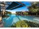 Relaxing pool area with bar and shaded seating at 856 E Harmony Way, San Tan Valley, AZ 85140
