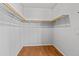 Large closet with double hanging rods and shelving at 1724 W Hemingway Ln, Anthem, AZ 85086