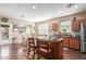 Kitchen with island and stainless steel appliances at 38301 N Carolina Ave, San Tan Valley, AZ 85140