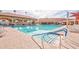 Community lap pool with surrounding seating at 2110 Leisure World --, Mesa, AZ 85206