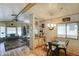 Cozy dining area with a glass-top table and four metal chairs at 9333 E University Dr # 177, Mesa, AZ 85207