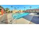 Inviting community pool with ample seating and a spa at 9333 E University Dr # 177, Mesa, AZ 85207